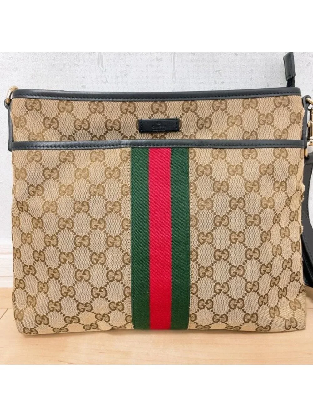 Gucci GG Canvas Sherry Line Shoulder